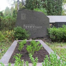 R. Kalantos kapas Pirmosiose Romainių kapinėse. Kaunas, 2013 m.
