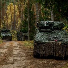 Vasarą į Lietuvą turėtų būti atgabenta paskutinė kovos mašinų „Vilkas“ siunta