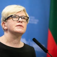 I. Šimonytė: migrantų srautas į Baltarusiją yra nutrūkęs