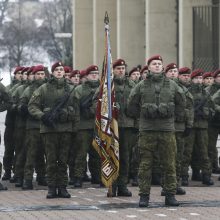 Krašto apsaugos savanoriai mini 28-ąsias pajėgų įkūrimo metines