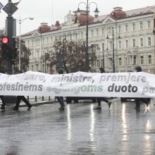 Policininkų profsąjungos vėl reikalauja ministro E. Misiūno atsistatydinimo