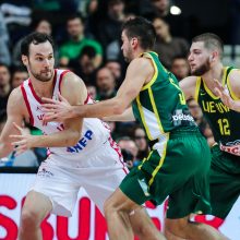 Lietuvos krepšinio rinktinė nepaliko vilčių kroatams