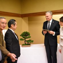 G. Nausėda susitiko su Japonijos garbės konsulais ir ambasadoriais