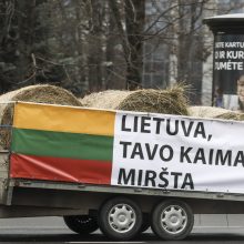 Lietuvos ūkininkai kyla į protestą: traktoriai važinės ir Vilniuje