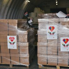 Iš Lietuvos iškeliauja humanitarinė pagalba į Armėniją, Moldovą, Sakartvelą