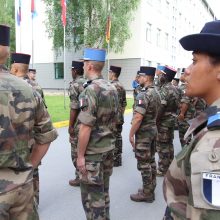 Prancūzijos kariai Lietuvoje minėjo Bastilijos paėmimo dieną