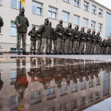 Tarnauti Lietuvos valstybei prisiekė rekordinis skaičius kariūnų