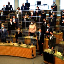 Seimas pradeda pavasario sesiją: į pirmąjį posėdį susirinko gyvai