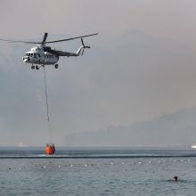 Turkijoje trečią parą gesinami miškų gaisrai: evakuojami turistai
