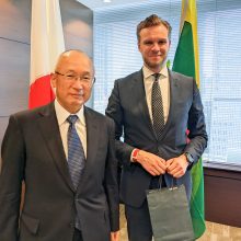 G. Landsbergis: Lietuva ir Japonija vienodai supranta agresyvių valstybių keliamus iššūkius