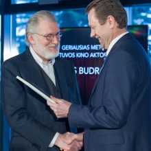 Geriausias metų Lietuvos kino aktorius – Juozas Budraitis