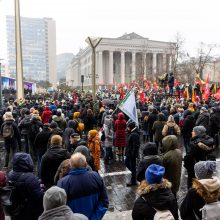 V. Landsbergis apie protestuotojus: nereikia jų vadinti žmonėmis – jie fašistai, „Jedinstvo“