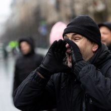 Po protesto – A. Orlausko pareiškimas apie valdžią: jie – ne vadovai, jie iškamšos