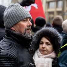 V. Landsbergis apie protestuotojus: nereikia jų vadinti žmonėmis – jie fašistai, „Jedinstvo“