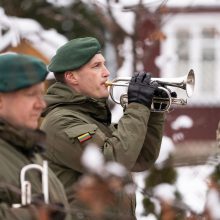 Merkinėje prisiekė 100-oji karių savanorių laida