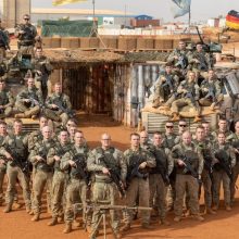 Iš Jungtinių Tautų misijos Malyje sugrįžo savanorių pajėgų kariai