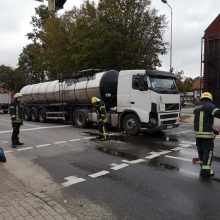 Prie Klaipėdos geležinkelio stoties – antra avarija šią savaitę