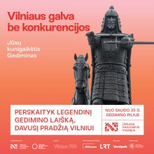 Vilniaus gimtadienis: į Lietuvą bus atgabentas Gedimino laiško nuorašas