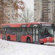 Į Vilniaus Kalėdų eglės įžiebimą viešasis transportas veš nemokamai