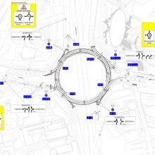 Dėmesio: sostinės žiedinėse sankryžose bus eismo pakeitimų