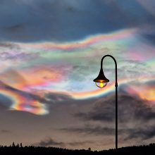 Aistruolės fotografės akiratyje – Šiaurės pašvaistės ir debesys