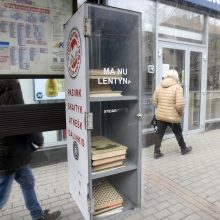 Atnaujins Klaipėdos autobusų stotelių bibliotekas