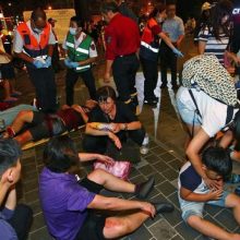 Taivane traukinyje sprogo bomba: sužeisti 25 žmonės