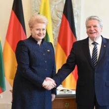 D. Grybauskaitė tikisi Vokietijos palaikymo dėl Astravo AE