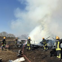 Sausi ir šilti orai iššaukia nelaimes: savaitgalį Lietuvoje kilo 288 gaisrai gamtoje