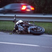 Praėjusią parą į eismo įvykius pateko dviračių, motociklų, elektrinio paspirtuko vairuotojai