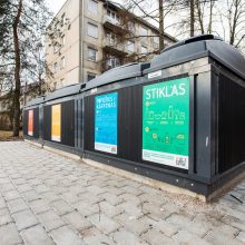 Planai: ilgainiui davikliai bus sumontuoti visuose Kauno pusiau požeminiuose atliekų konteineriuose