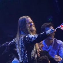 „Eurovizijos“ finalininkas S. Ryderis: kitų metų konkursas bus Ukrainos vakarėlis
