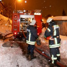 Gaisras Alytaus rajone: sąvartyne užsiliepsnojo atliekos