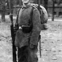 E. M. Remarkas Vokietijos kariuomenėje 1917 m.