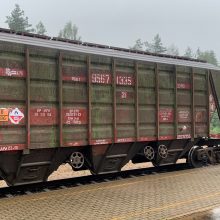 Iš Baltarusijos atvažiavusiame traukinyje – cigarečių kontrabanda už 112 tūkst. eurų