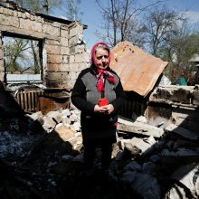 Specialistas: ukrainiečiai bombardavimų jau nebebijo – priprato 