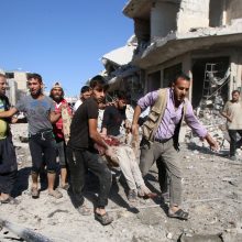 Sirijoje per Rusijos antskrydį prieš turgavietę žuvo 19 žmonių