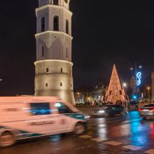 Vilniaus Kalėdų eglutės pripažinimo gražiausia dar teks palaukti