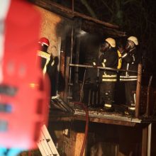 Tragiškas gaisras Kauno rajone: name rastas stipriai apdegusio žmogaus kūnas