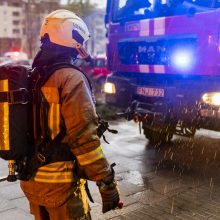 Tragiškas gaisras sostinės bute: rastas apdegusio žmogaus kūnas