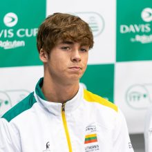 Žiniasklaida: jaunas Lietuvos tenisininkas žaidė poroje su rusu – federacija tai vadina klaida