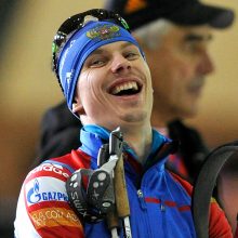 Atpildas: 2020 m. skandalo herojus – biatlonininkas rusas J.Ustiugovas, dėl dopingo netekęs trijų olimpinių medalių.