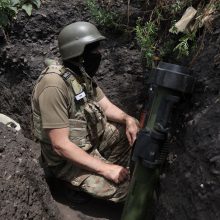 Karas: Ukraina teigia atrėmusi Rusijos pajėgų puolimus šalia Sjevjerodonecko