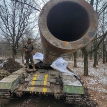 Ukraina: metas liautis bijojus V. Putino ir atsiųsti Kyjivui tankų