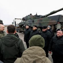 Lenkija sako pristačiusi Ukrainai dar 10 „Leopardų“