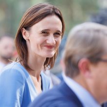 V. Čmilytė-Nielsen sako teigiamai vertinanti rinkimų Lenkijoje rezultatus