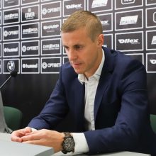 „Sūduvos“ treneris V. Čeburinas: „Bangos“ komanda nepasimestų A lygoje