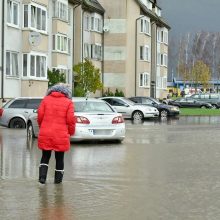 Įspėja dėl didelio kritulių kiekio ir potvynio grėsmės: kaip apsisaugoti ir prisišaukti pagalbos?