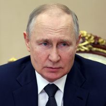 V. Putinas: tarptautinės sankcijos gali turėti neigiamų pasekmių Rusijai