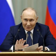 Per ceremoniją Kremliuje V. Putinas bus inauguruotas penktajai prezidento kadencijai